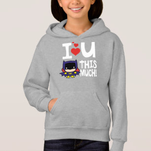 Camiseta Batgirl Mother's Day I Love U This Much!