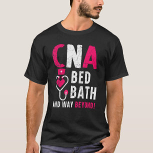 Camiseta Bath Ced CNA E Muito Além Da Enfermagem Certificad