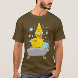 Camiseta Bath Duck Lover Festa de aniversário Bath Toy R