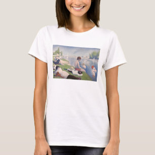 Camiseta Bathers de Georges Pierre Seurat   em Asni�res,
