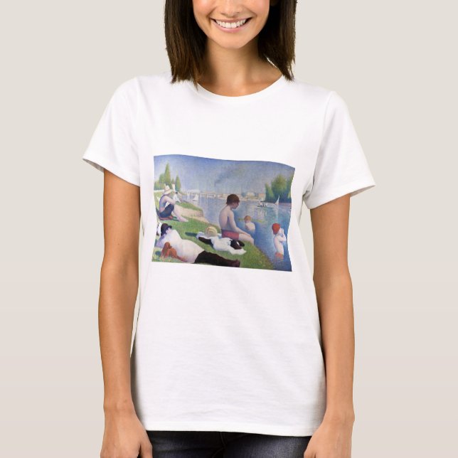 Camiseta Bathers in Asnieres, Seurat (Frente)