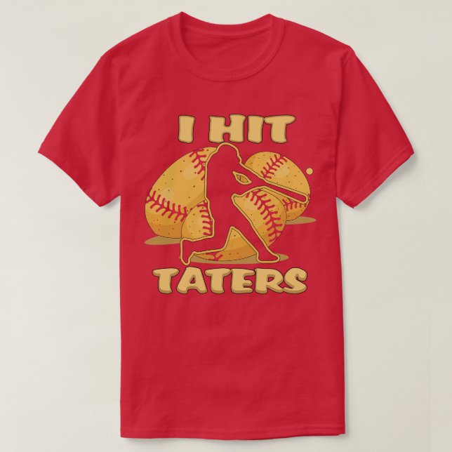 Camiseta BATI NAS TATAS... Baseball em casa... (Frente do Design)