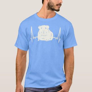 Camiseta Batida de coração Guiné Pig