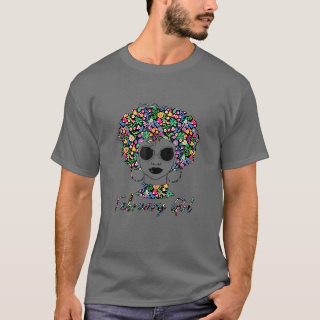 Camiseta Batida de Febre Afro-Pêssego do Mês da História Ne (Frente)