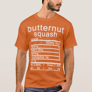 Camiseta batida de noz-de-borboleta Fatos de Nutrição Gra