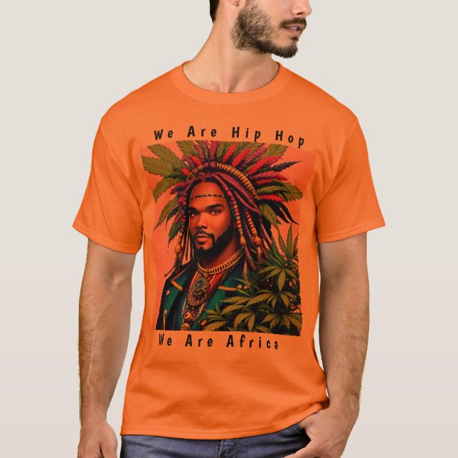 Camiseta Batidas da África: Cultura de Salto de Salto de Sa (Frente)