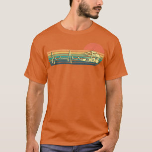 Camiseta batido no coração caminhão vintage humorista viaçã