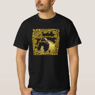 Camiseta Batik Pássaro do Paraíso