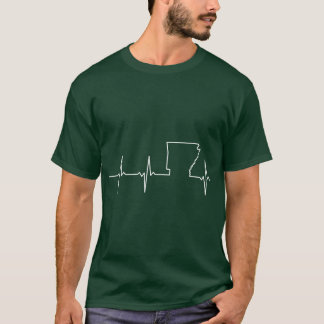Camiseta Batimento cardíaco Arkansas
