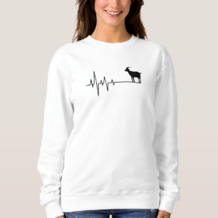 Camiseta Batimento cardíaco de cabra