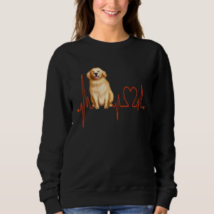 Camiseta Batimento Cardíaco do Cão Retriever Labrador EKG M