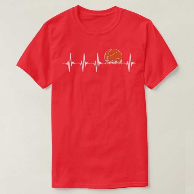 Camiseta Batimento de basquete (Frente do Design)