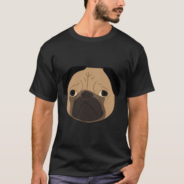 Camiseta batimentos cardíacos husky (Frente)