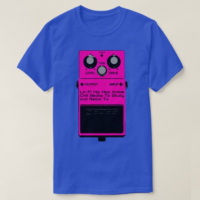 Camiseta Batimentos de Enchimento de Hip Hop LoFi 1 (Frente do Design)