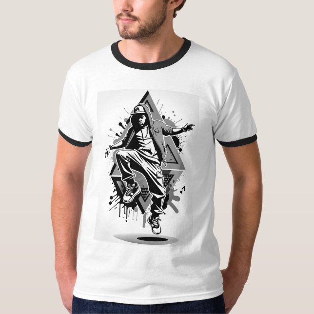 Camiseta Batimentos de Salto de anca (Frente)