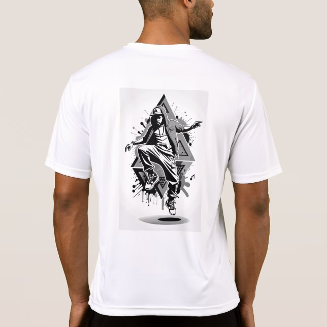 Camiseta Batimentos de Salto de anca (Verso)