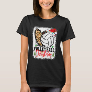 Camiseta Batimentos de vôlei de Natal bonitos Batidos de Sa