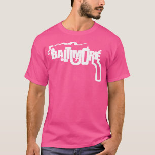 Camiseta Batimore Smoking Gun Charm City