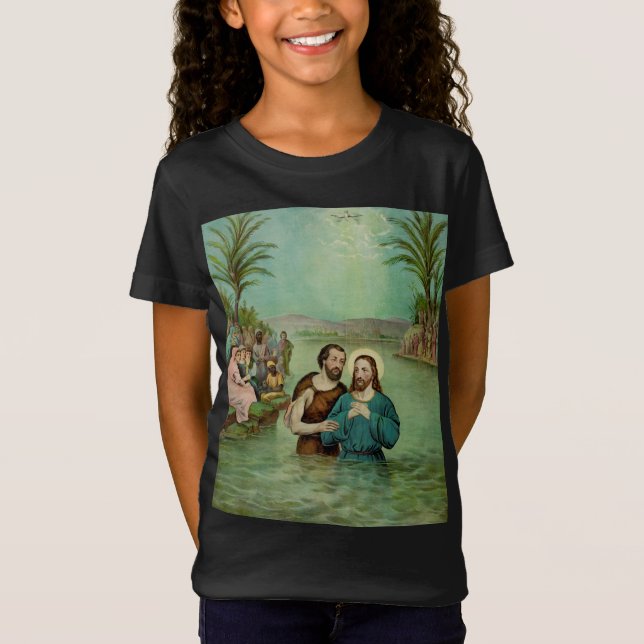 Camiseta Batismo de Jesus Cristo (Frente)