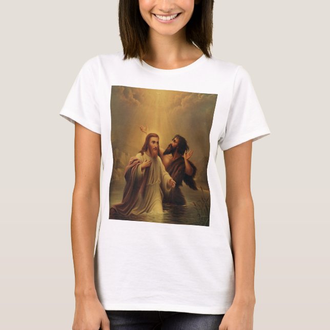 Camiseta Batismo de Jesus Cristo (Frente)