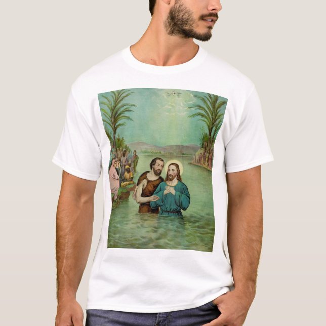 Camiseta Batismo de Jesus Cristo (Frente)