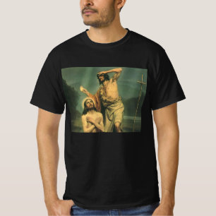 Camiseta Batismo de Jesus Cristo por João Batista