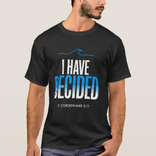 Camiseta Batismo Eu Decidi Batizado
