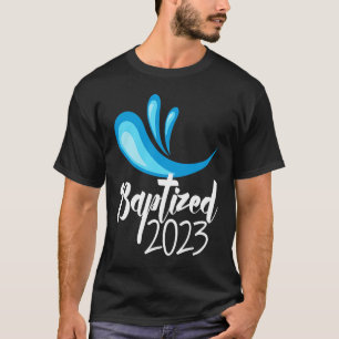 Camiseta Batizado em Cristo 2023 RCIA Batismo Católico de t