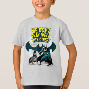 Camiseta Batman & Ace - Não jogamos bem com outros