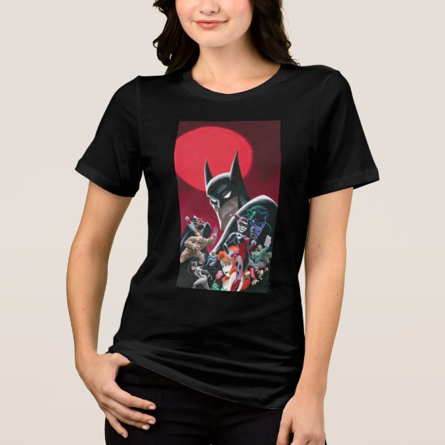 Camiseta Batman Adventures Dangerous Dames & Demons (Frente)