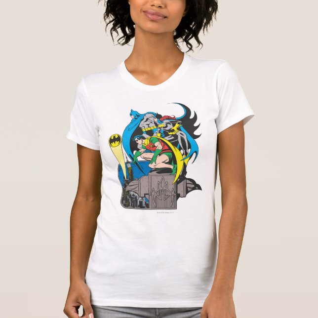 Camiseta Batman/Batgirl/Robin (Frente)