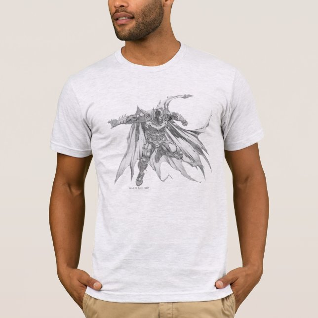 Camiseta Batman com desenho de capa (Frente)