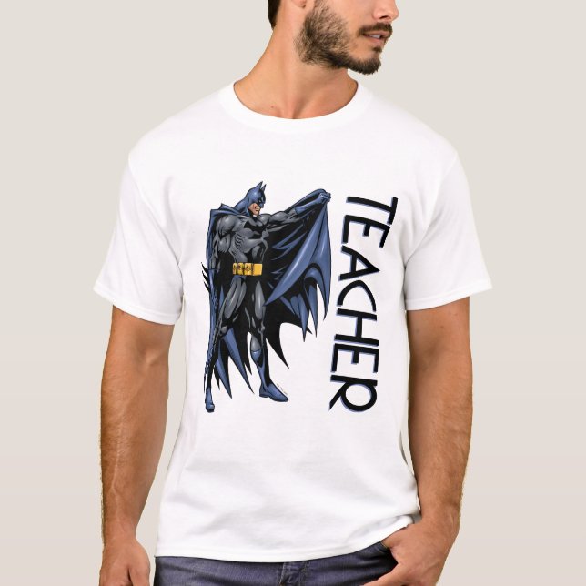 Camiseta Batman Cor Total Professor (Frente)