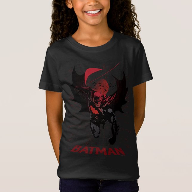 Camiseta Batman Crimson Leap (Frente)
