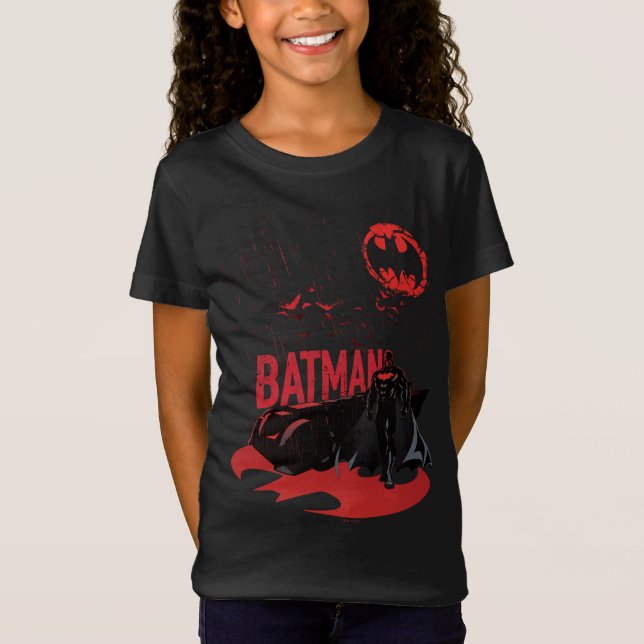 Camiseta Batman Crimson Rain (Frente)
