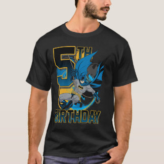 Camiseta Batman da DC Comics 5º Aniversário Ação de Balanço