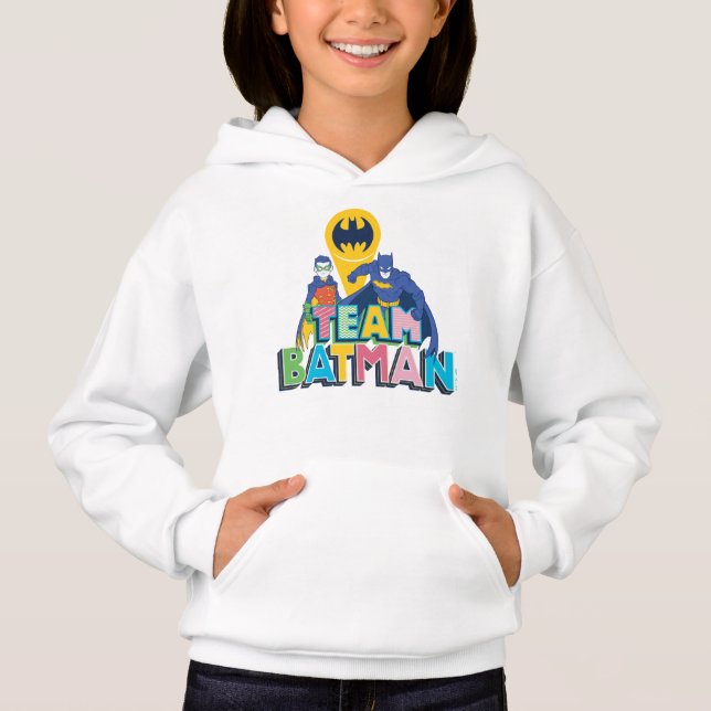 Camiseta Batman | Equipe Batman Hoodie (Frente)