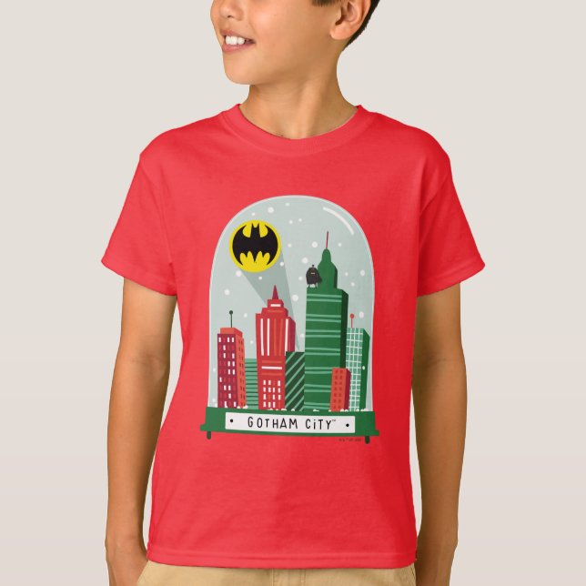 Camiseta Batman Gotham City™ Snow Globe Graphic (Frente)