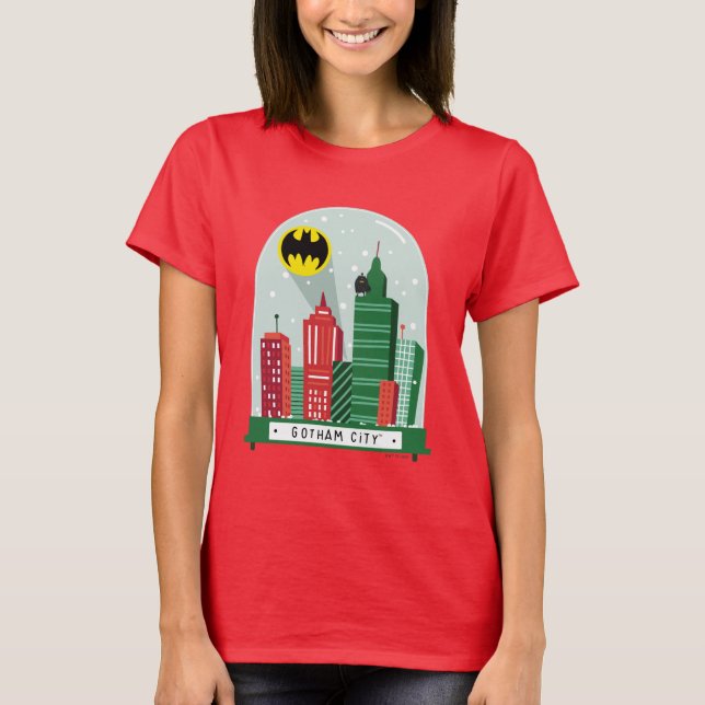 Camiseta Batman Gotham City™ Snow Globe Graphic (Frente)