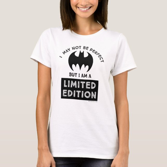 Camiseta Batman "I Am A Limited Edition" (Frente)