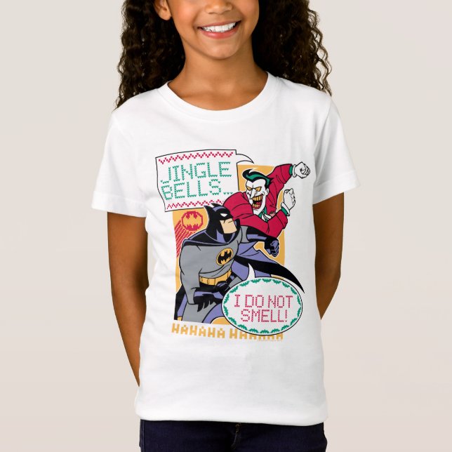 Camiseta Batman | Jingle Bells, Eu Não Cheiro! (Frente)