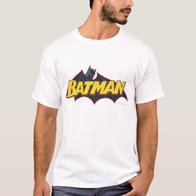 Camiseta Batman | Logotipo antigo da escola (Frente)