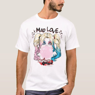 Camiseta Batman Mad Love Harley Quinn Chew Bubble Gum