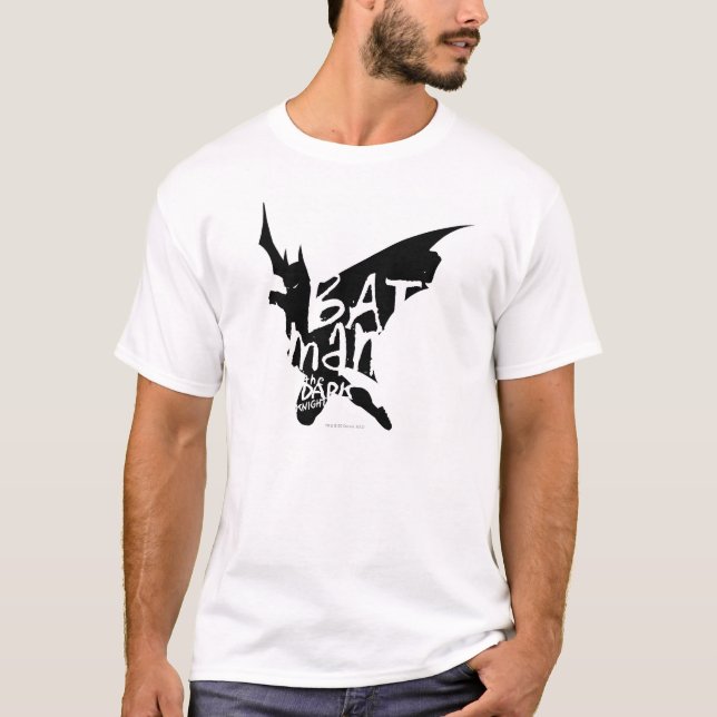 Camiseta Batman manuscrito (Frente)