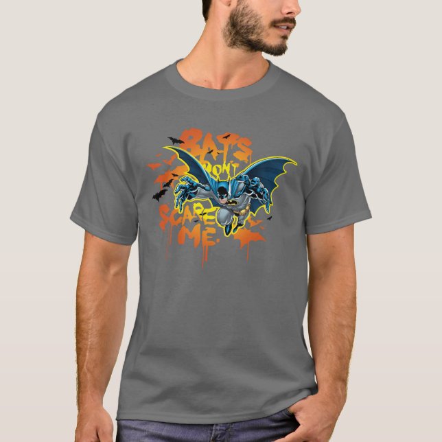 Camiseta Batman | Morcegos Não Me Assustam (Frente)