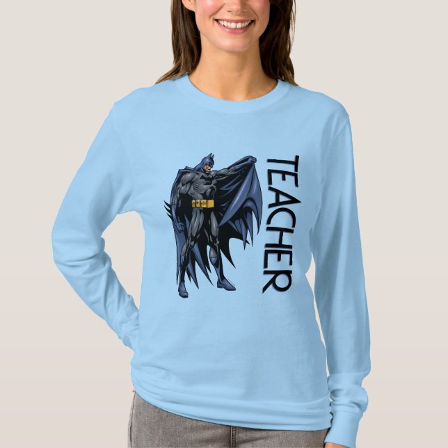 Camiseta Batman Professor Colaborador Cor Completa (Frente)