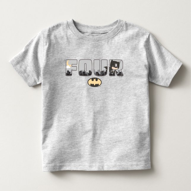 Camiseta Batman | Quarto aniversário (Frente)