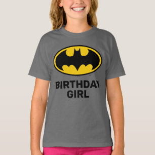 Camiseta Batman   Rapariga de aniversário