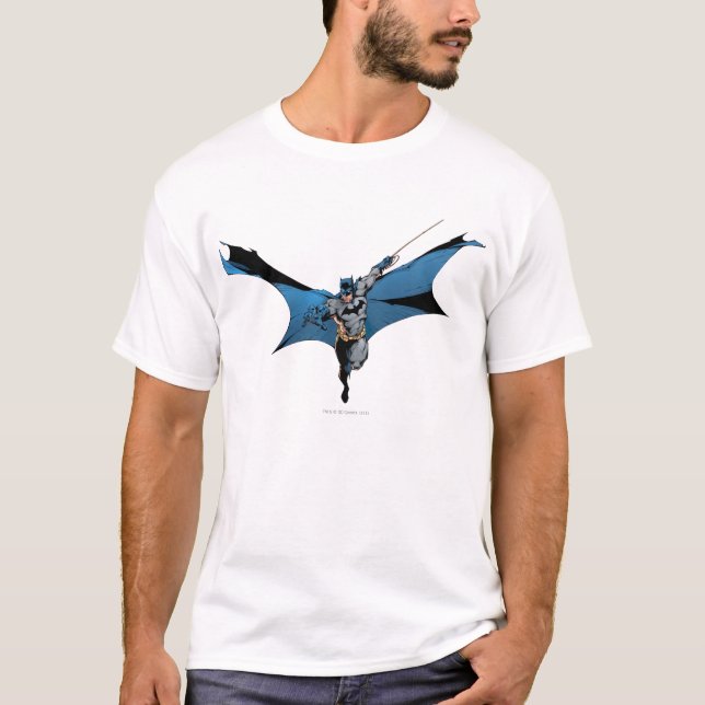 Camiseta Batman salta com corda (Frente)