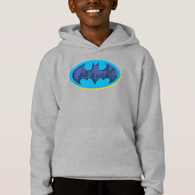 Camiseta Batman | Símbolo da cidade de Arkham (Frente)